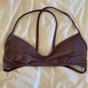 Purple Bikini Top
